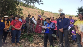 โครงการเยาวชนก่อการดี สนับสนุนกิจกรรมส่งเสริมการมีส่วนร่วมกับชุมชน ประจำปี 2568 โครงการจัดทำฝายชะลอน้ำตำบลขุนแม่ลาน้อย