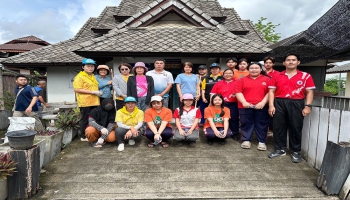 เครือข่ายต้นกล้า อบจ.แม่ฮ่องสอน โรงเรียนปายวิทยาคาร นำโดยครูที่ปรึกษาเครือข่ายต้นกล้าฯ นายชิษณุพงศ์ วงศ์เสน และนางสาวกุลปริยา รอดสุวรรณ ร่วมกับผู้นำชุมชน/ชาวบ้าน ทำกิจกรรมจิตอาสา