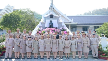 นายวิบูรณ์ แววบัณฑิต ผู้ว่าราชการจังหวัดแม่ฮ่องสอน  เป็นประธานในพิธีถวายราชสักการะ และกล่าวถวายราชสดุดี พระบาทสมเด็จพระจุลจอมเกล้าเจ้าอยู่หัว รัชกาลที่ 5 เนื่องในวันท้องถิ่นไทย ประจำปี 2569