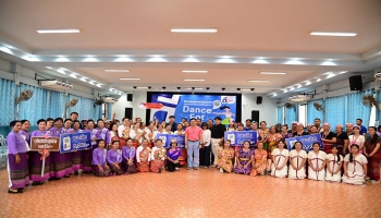 ขอแสดงความยินดี ทีมชนะเลิศ และส่งกำลังใจถึงทุกทีมที่ร่วมการประกวดการประกวดเต้นออกกำลังกายเพื่อสุขภาพ “ดี Dance For Health” เวทีประกวด “ดี Dance For Health” อบจ. แม่ฮ่องสอน เวทีแห่ง รอยยิ้ม มิตรภาพ และความสามัคคี สตรีจังหวัดแม่ฮ่องสอน ระดับอำเภอแม่สะเรียง