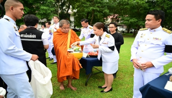จังหวัดแม่ฮ่องสอนจัดพิธีบำเพ็ญกุศลและทำบุญตักบาตร ในวาระครบ 15 วัน (ปัณรสมวาร) เพื่อถวายเป็นพระกุศลแด่ สมเด็จพระเจ้าลูกเธอ เจ้าฟ้าพัชรกิติยาภา นเรนทิราเทพยวดี กรมหลวงราชสาริณีสิริพัชร มหาวัชรราชธิดา 