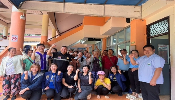 โครงการ Tele Med (โครงการแพทย์เฉพาะทาง) อำเภอปางมะผ้า ณ โรงพยาบาลส่งเสริมสุขภาพตำบลถ้ำลอด อำเภอปางมะผ้า จังหวัดแม่ฮ่องสอน